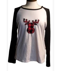 IFFEI women's pajamas tees long sleeve size M